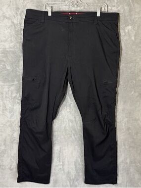 Wrangler Black Cargo Pants with Side Pockets